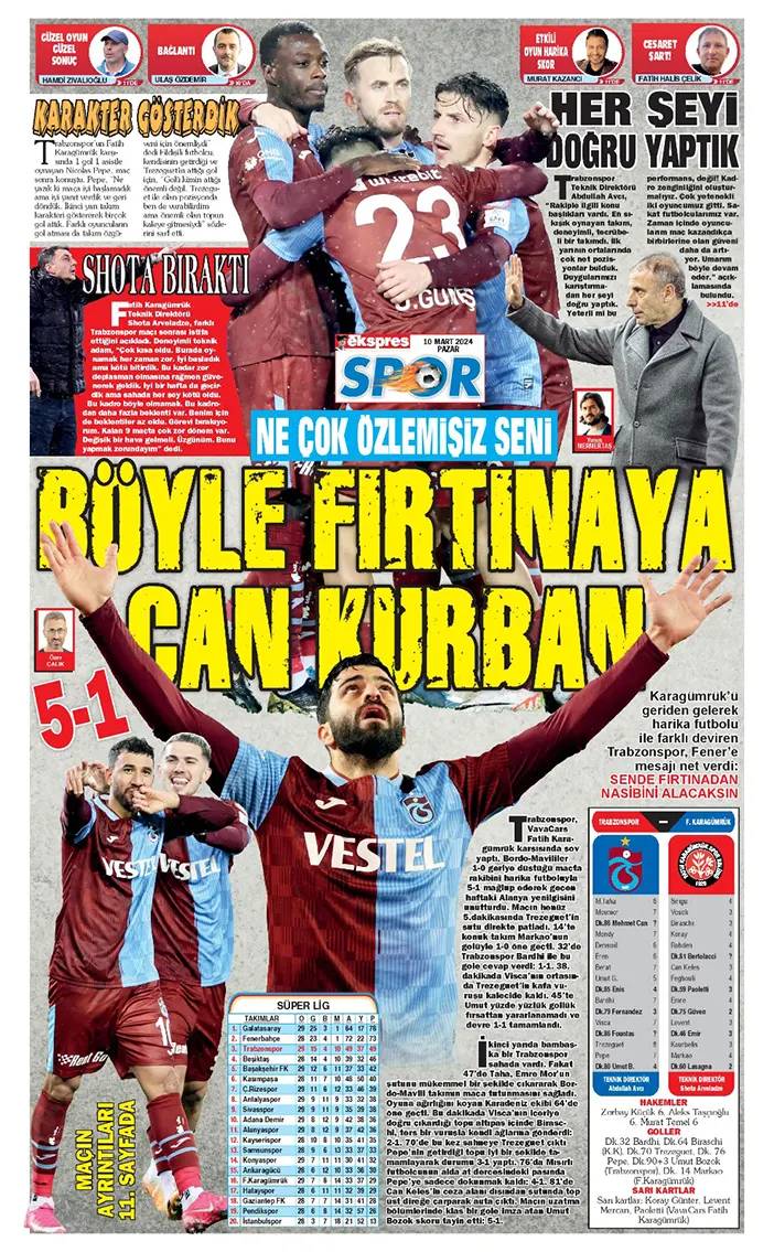 Trabzon’da Trabzonspor’un galibiyeti sonrası Fenerbahçe mesajı 5